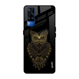 Golden Owl Vivo Y51 2020 Glass Back Cover Online
