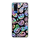 Acid Smile Vivo Y51 2020 Glass Back Cover Online