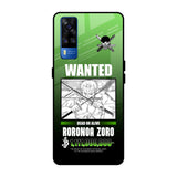 Zoro Wanted Vivo Y51 2020 Glass Back Cover Online