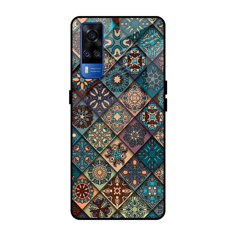 Retro Art Vivo Y51 2020 Glass Back Cover Online