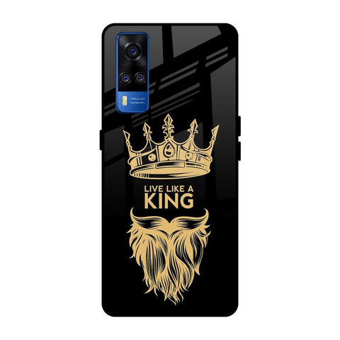 King Life Vivo Y51 2020 Glass Back Cover Online