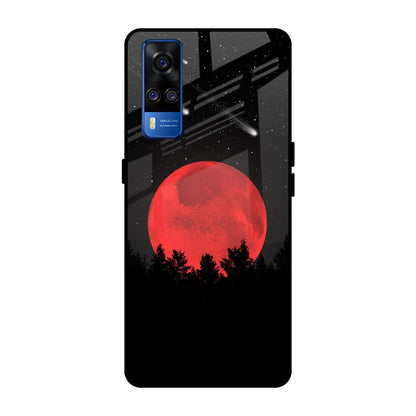 Moonlight Aesthetic Vivo Y51 2020 Glass Back Cover Online