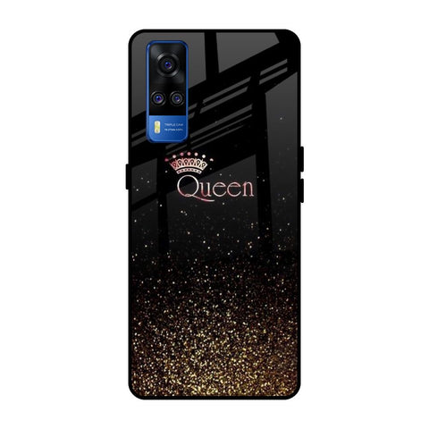 I Am The Queen Vivo Y51 2020 Glass Back Cover Online