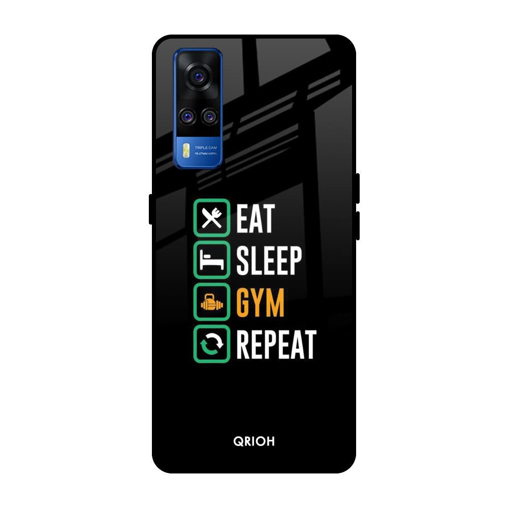 Daily Routine Vivo Y51 2020 Glass Back Cover Online