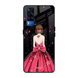 Fashion Princess Vivo Y51 2020 Glass Back Cover Online