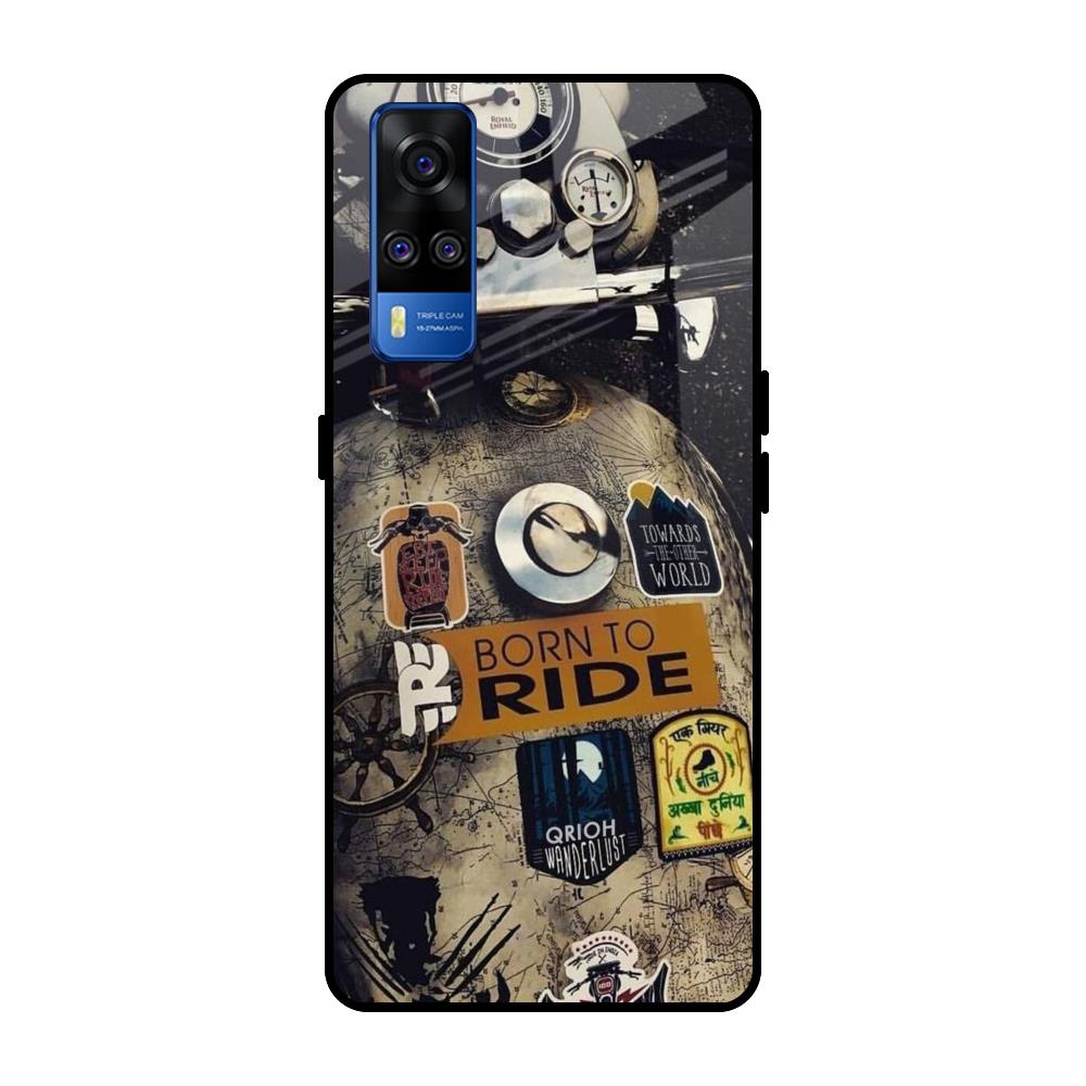 Ride Mode On Vivo Y51 2020 Glass Back Cover Online