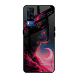 Moon Wolf Vivo Y51 2020 Glass Back Cover Online