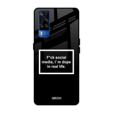 Dope In Life Vivo Y51 2020 Glass Back Cover Online