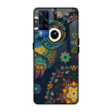 Owl Art Vivo Y51 2020 Glass Back Cover Online