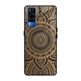 Luxury Mandala Vivo Y51 2020 Glass Back Cover Online