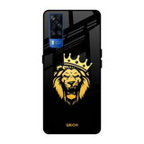 Lion The King Vivo Y51 2020 Glass Back Cover Online