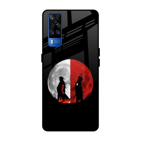 Anime Red Moon Vivo Y51 2020 Glass Back Cover Online