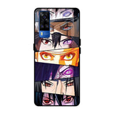 Anime Eyes Vivo Y51 2020 Glass Back Cover Online