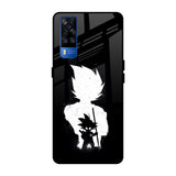 Monochrome Goku Vivo Y51 2020 Glass Back Cover Online