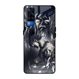 Sketch Art DB Vivo Y51 2020 Glass Back Cover Online