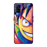 Monkey Wpap Pop Art Vivo Y51 2020 Glass Back Cover Online