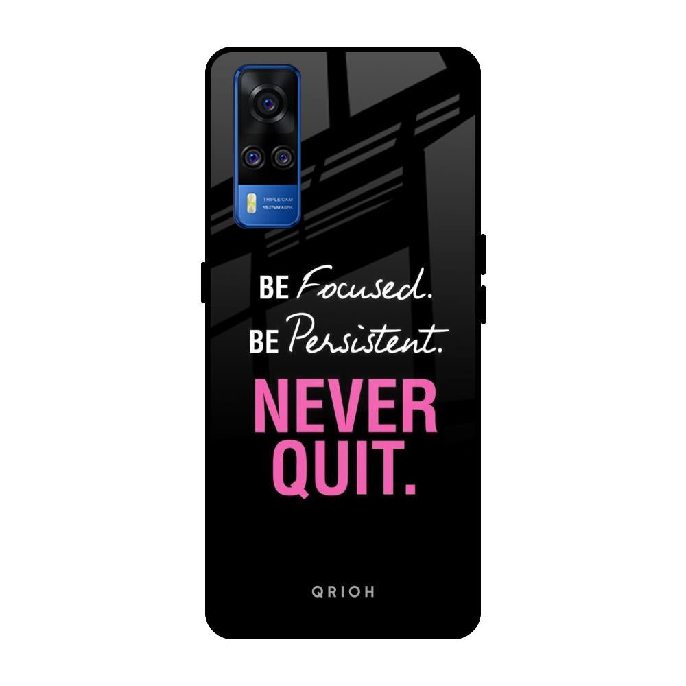 Be Focused Vivo Y51 2020 Glass Back Cover Online