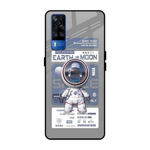 Space Flight Pass Vivo Y51 2020 Glass Back Cover Online