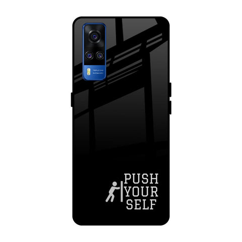 Push Your Self Vivo Y51 2020 Glass Back Cover Online