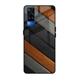 Tri Color Wood Vivo Y51 2020 Glass Back Cover Online