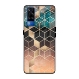 Bronze Texture Vivo Y51 2020 Glass Back Cover Online