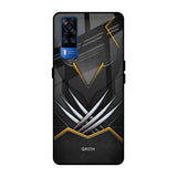 Black Warrior Vivo Y51 2020 Glass Back Cover Online