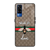 Blind For Love Vivo Y51 2020 Glass Back Cover Online