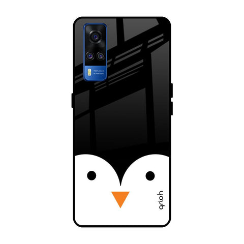 Cute Penguin Vivo Y51 2020 Glass Cases & Covers Online