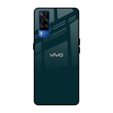 Hunter Green Vivo Y51 2020 Glass Cases & Covers Online