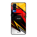 Race Jersey Pattern Vivo Y51 2020 Glass Cases & Covers Online