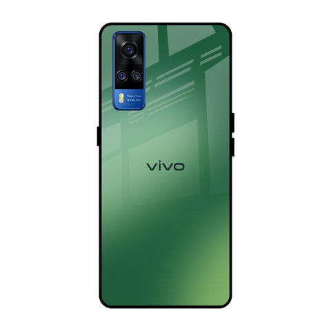 Green Grunge Texture Vivo Y51 2020 Glass Back Cover Online