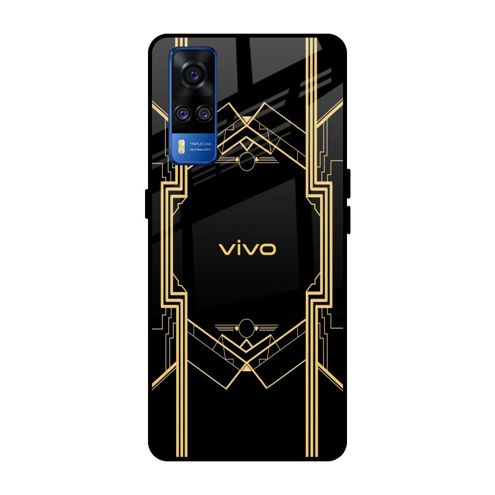 Sacred Logo Vivo Y51 2020 Glass Back Cover Online