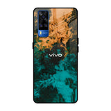 Watercolor Wave Vivo Y51 2020 Glass Back Cover Online