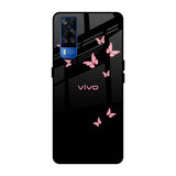 Fly Butterfly Vivo Y51 2020 Glass Back Cover Online