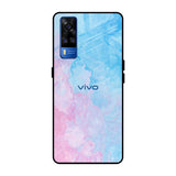 Mixed Watercolor Vivo Y51 2020 Glass Back Cover Online