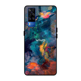 Colored Storm Vivo Y51 2020 Glass Back Cover Online