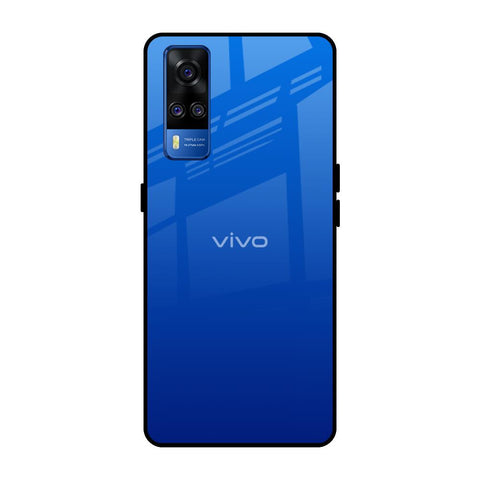 Egyptian Blue Vivo Y51 2020 Glass Back Cover Online