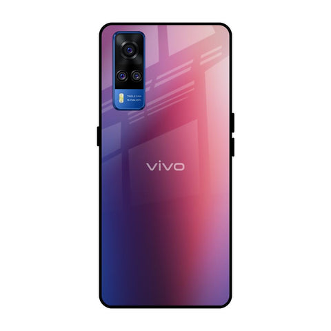 Multi Shaded Gradient Vivo Y51 2020 Glass Back Cover Online