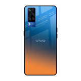 Sunset Of Ocean Vivo Y51 2020 Glass Back Cover Online