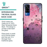 Space Doodles Glass Case for Vivo Y51 2020