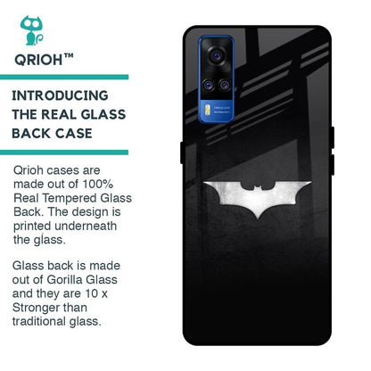 Super Hero Logo Glass Case for Vivo Y51 2020