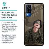 Blind Fold Glass Case for Vivo Y51 2020