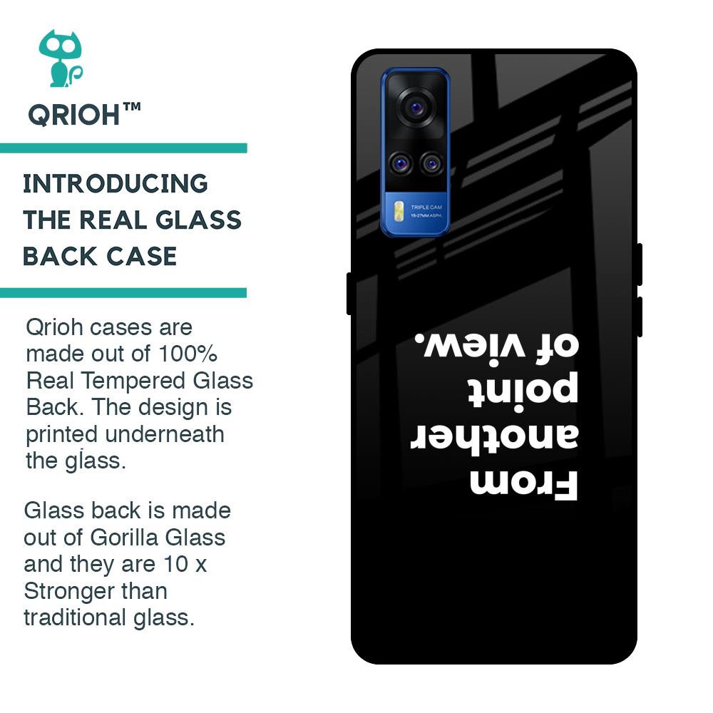 Motivation Glass Case for Vivo Y51 2020