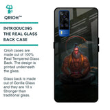 Lord Hanuman Animated Glass Case for Vivo Y51 2020