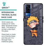 Orange Chubby Glass Case for Vivo Y51 2020