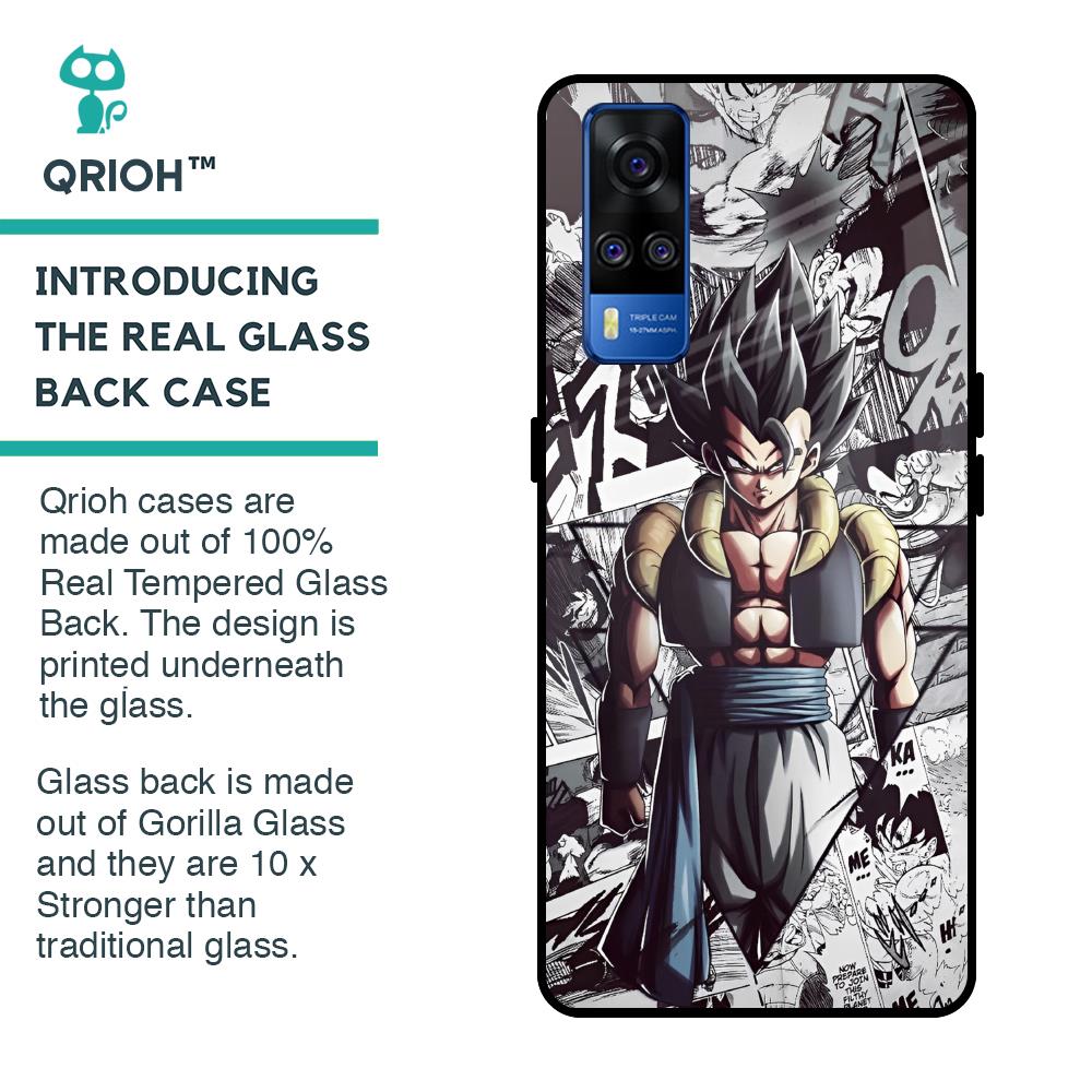 Dragon Anime Art Glass Case for Vivo Y51 2020
