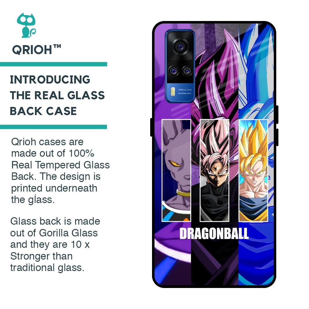 DGBZ Glass Case for Vivo Y51 2020