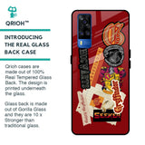 Gryffindor Glass Case for Vivo Y51 2020