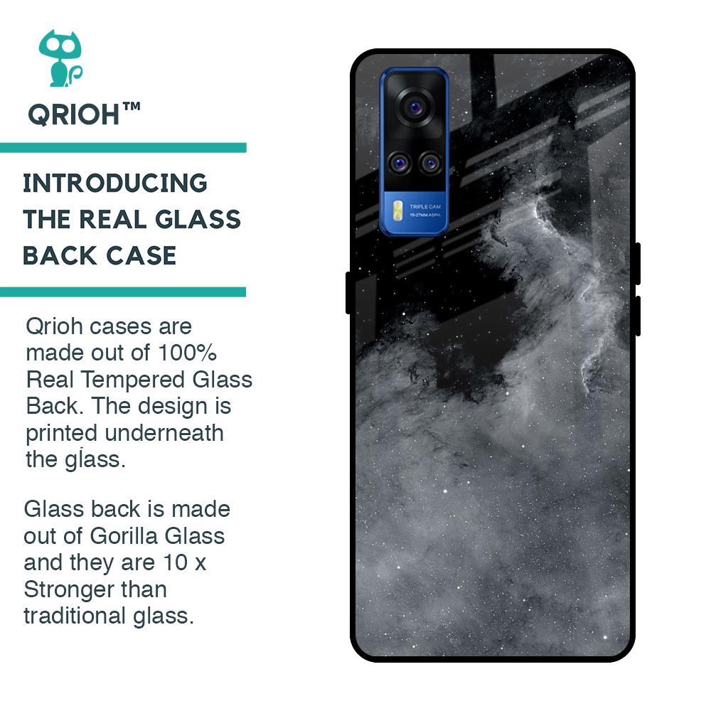 Fossil Gradient Glass Case For Vivo Y51 2020