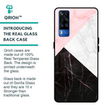 Marble Collage Art Glass Case For Vivo Y51 2020